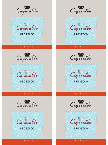 Prosecco DOC Wine Card