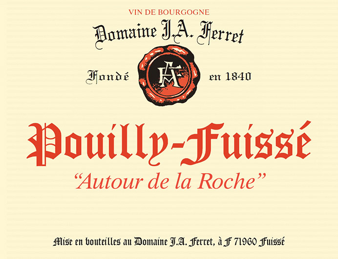 Pouilly-Fuissé Autour de la Roche Front Label
