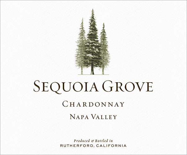 Napa Valley Chardonnay Front Label