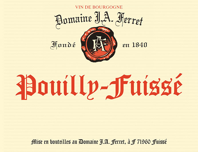 Pouilly-Fuissé Front Label