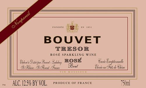 Tresor Rosé Front Label