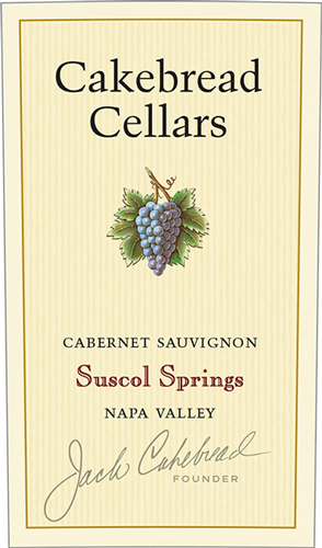 Suscol Springs Cabernet Sauvignon Front Label