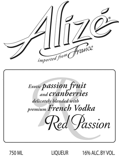 Red Passion Front Label