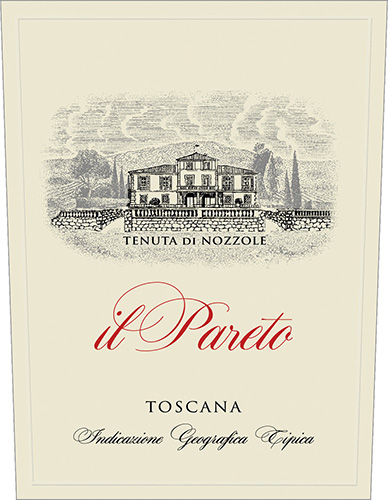 Il Pareto Toscana IGT Front Label