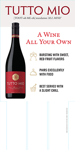 Vino Rosso Dolce Case Card