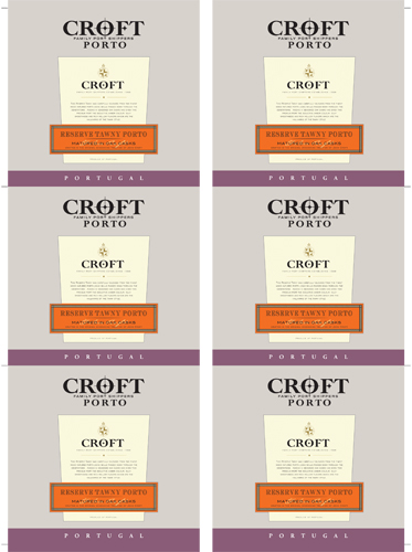 Croft Reserve Tawny Porto Wine Card