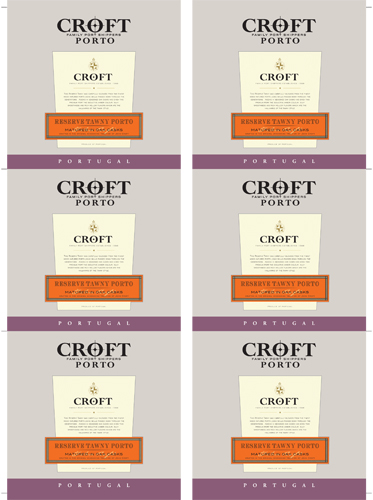 Croft Reserve Tawny Porto Wine Card