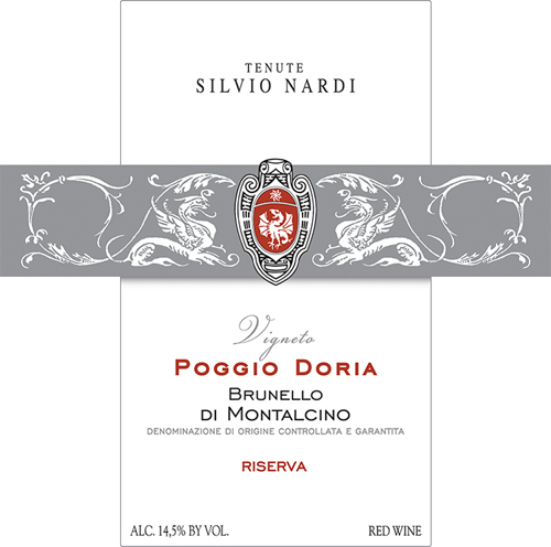 Poggio Doria Brunello di Montalcino DOCG Front Label