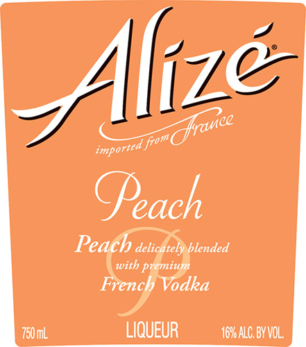 Peach Passion Front Label