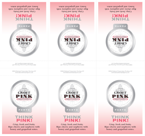 Croft PINK Shelf Talker