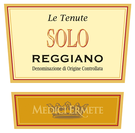 Solo Reggiano Rosso DOC Front Label