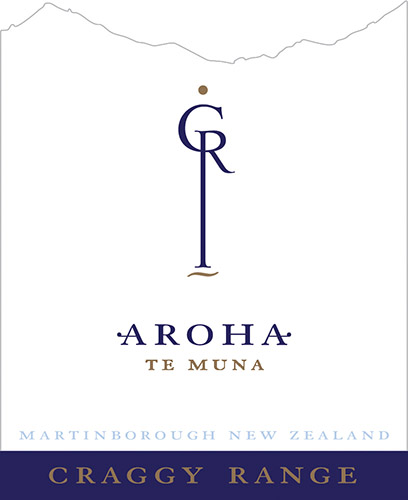 Aroha Pinot Noir Front Label