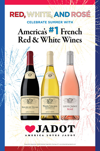 Love Jadot Red, White and Rosé Poster