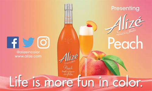 Alizé Peach Recipe Card
