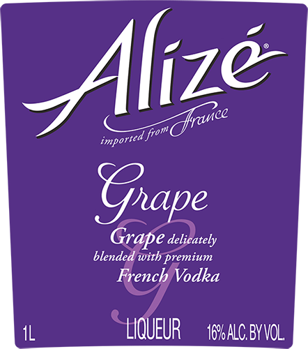 Alizé Grape Front Label (1L)