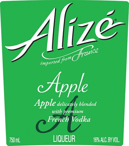 Alizé Apple Front Label