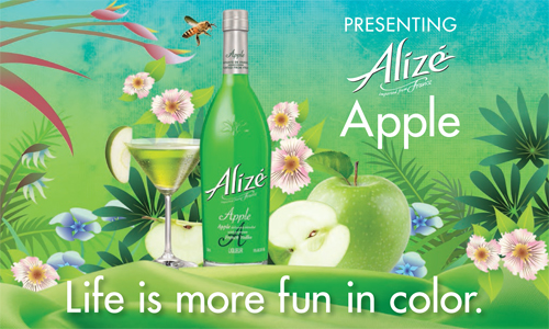 Alizé Apple Recipe Card