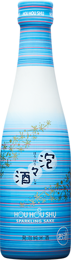 Hou Hou Shu Sparkling Sake “Blue Clouds” Bottle Image