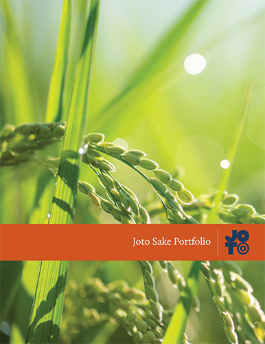 Joto Sake Portfolio Brochure
