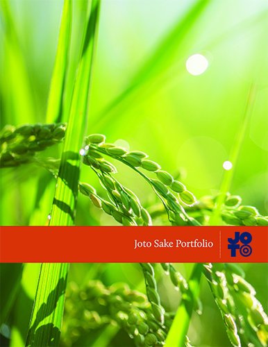 Joto Sake Portfolio Brochure