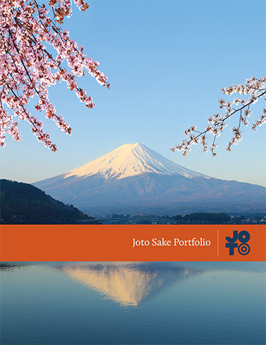Joto Sake Portfolio Brochure