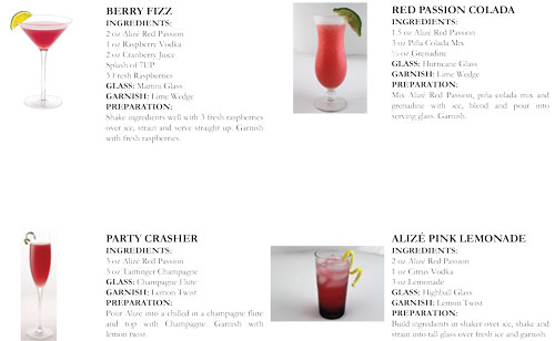 Alizé Red Passion Cocktail Database