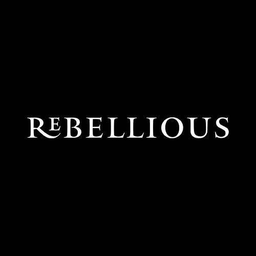 Rebellious Logo (black background)