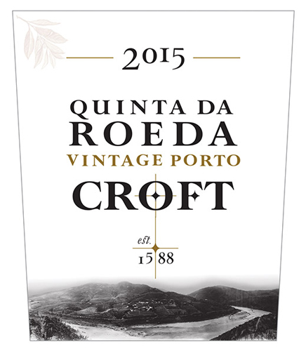 Quinta da Roêda Vintage Porto 2015 Front Label
