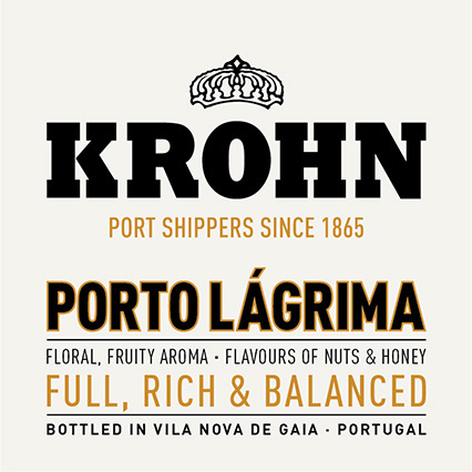 Lagrima Fine White Port Front Label