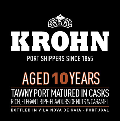 10 Year Old Aged Tawny Porto Front Label