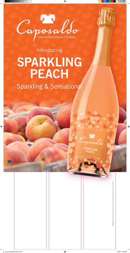 Caposaldo Sparkling Peach Case Card New