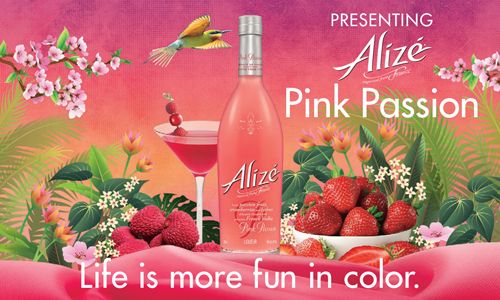Alizé Pink Passion Recipe Card