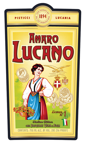 Amaro Lucano Front Label (750ml)