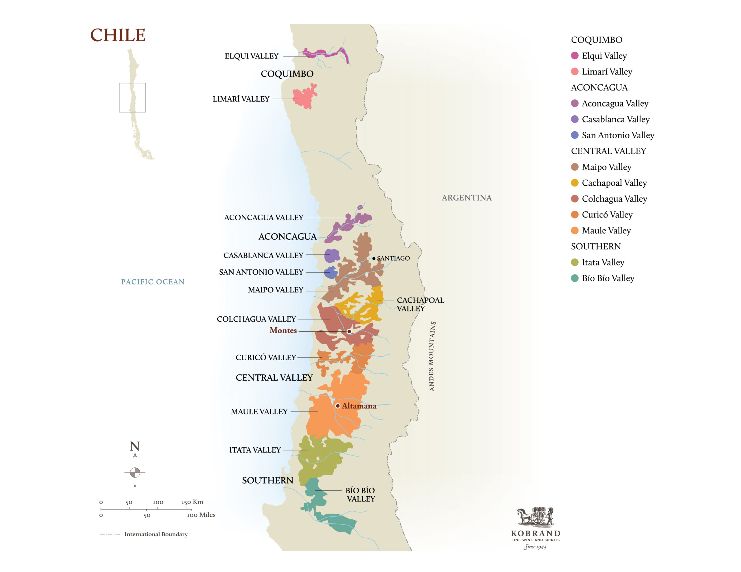 Chile Map