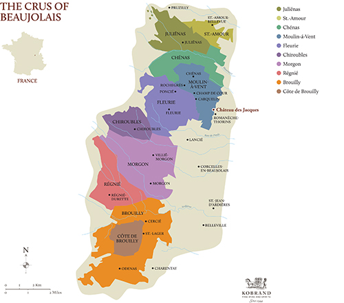 France – The Crus of Beaujolais