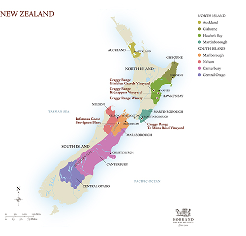 New Zealand Map