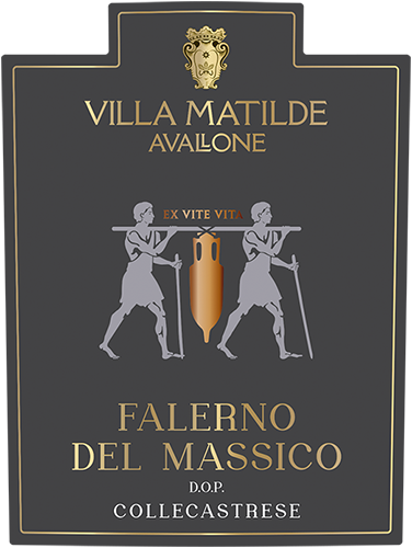Falerno del Massico Rosso DOP Front Label