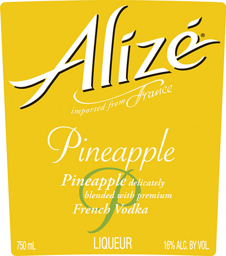 Pineapple Front Label