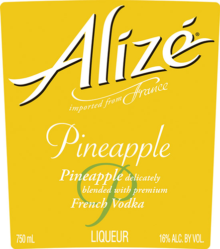Pineapple Front Label