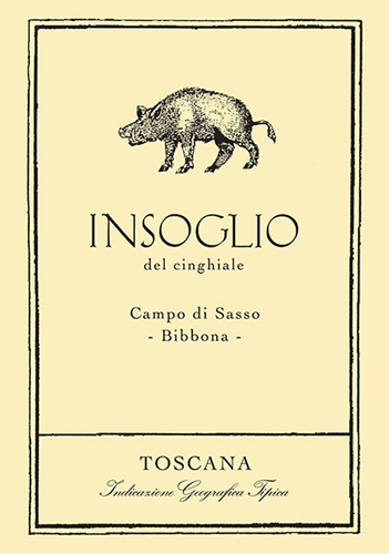 Otto: Insoglio del Cinghiale Toscana Front Label