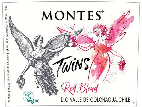 Twins Red Blend Front Label