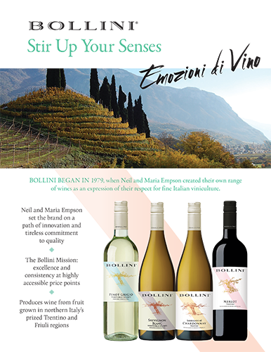 Bollini Family Sell Sheet