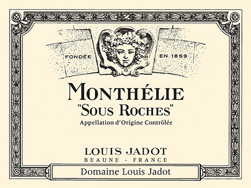 Monthelie Les Sous Roches Front Label