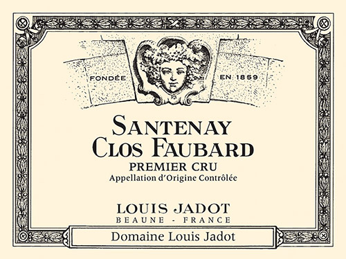 Santenay Clos Faubard Premier Cru Front Label