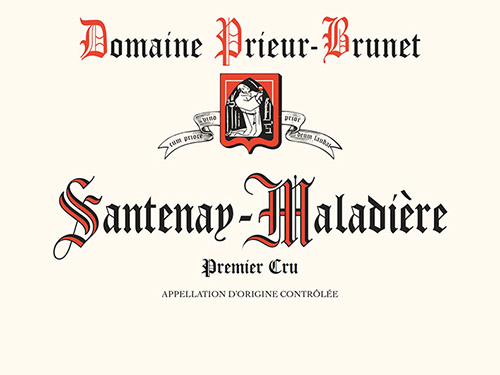 Santenay La Maladière Premier Cru Front Label