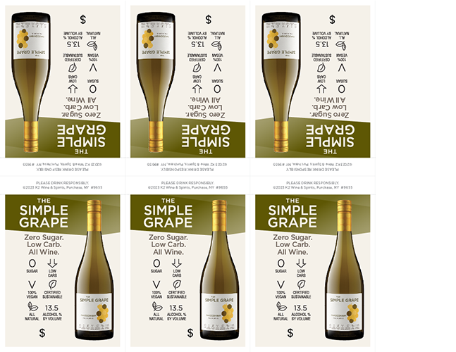 Chardonnay Shelf Talker (Editable PDF)