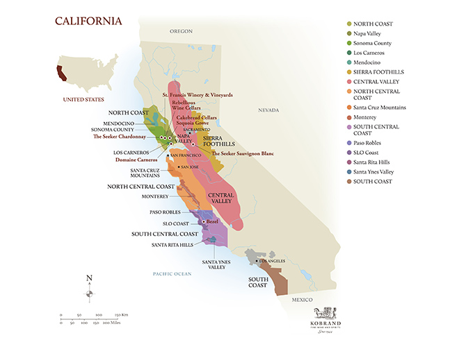 America – California