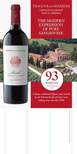 Chianti Classico Riserva DOCG 2023 James Suckling Case Card – 93 Points