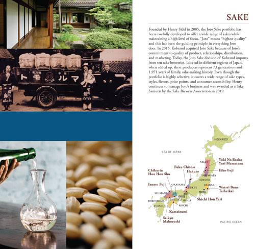 2023 Kobrand Story of Quality Booklet – Sake Portfolio