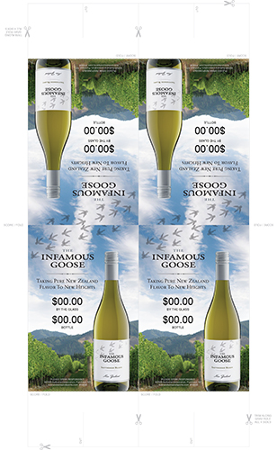 Infamous Goose Folding Table Tent (Editable)